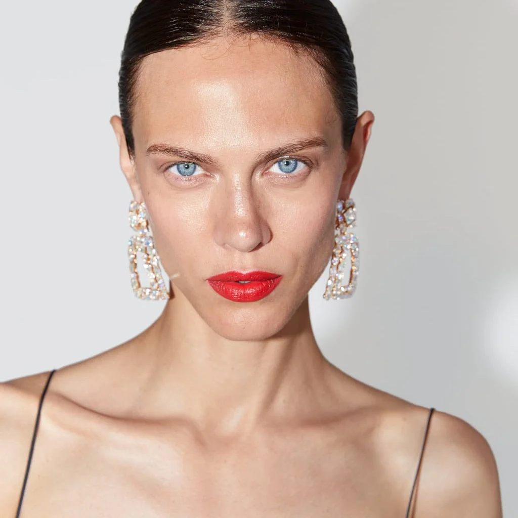 Dvacaman New Designs Crystal Square Drop Earrings for Women 2019 Fashion Rhinestone Statement Earrings Dangle Wedding Jewelry