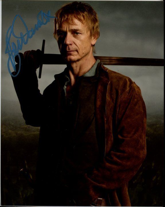 BEN DANIELS Signed Autographed MERLIN TRISTAN Photo Poster painting