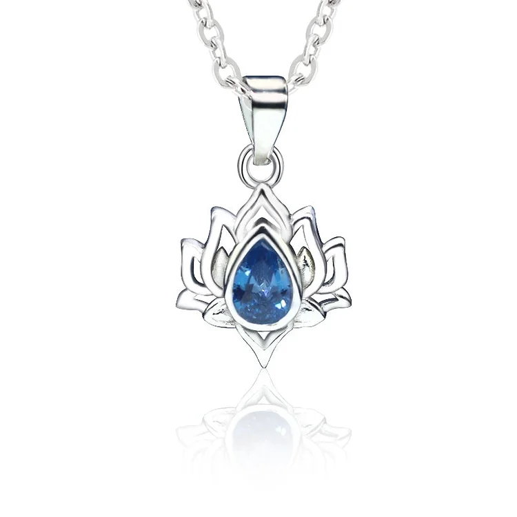 For Daughter - S925 You are Always Free to Begin Again Lotus Necklace