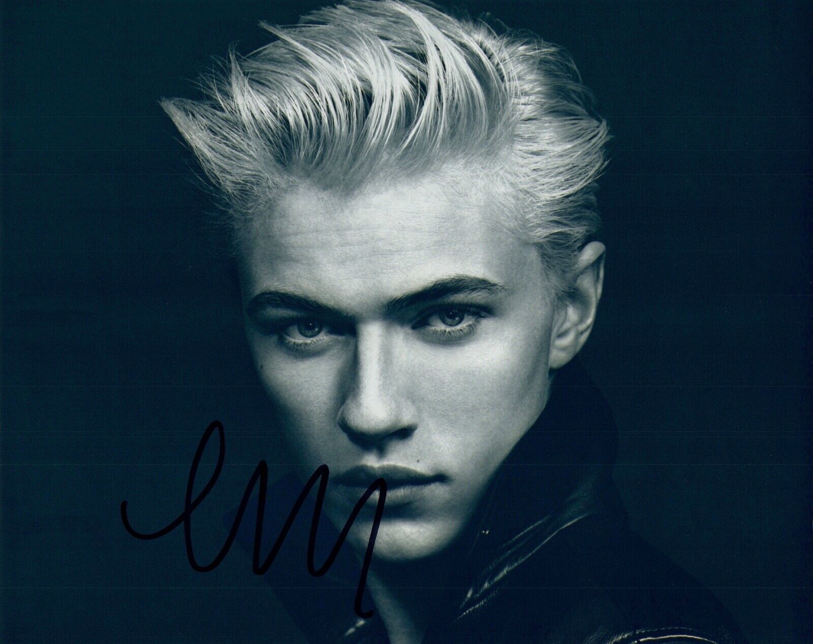 Lucky Blue Smith Signed Autograph 8x10 Photo Poster painting Handsome Male Model COA