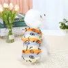 Pet Costume Graffiti Print Dog Clothing For Small Dogs