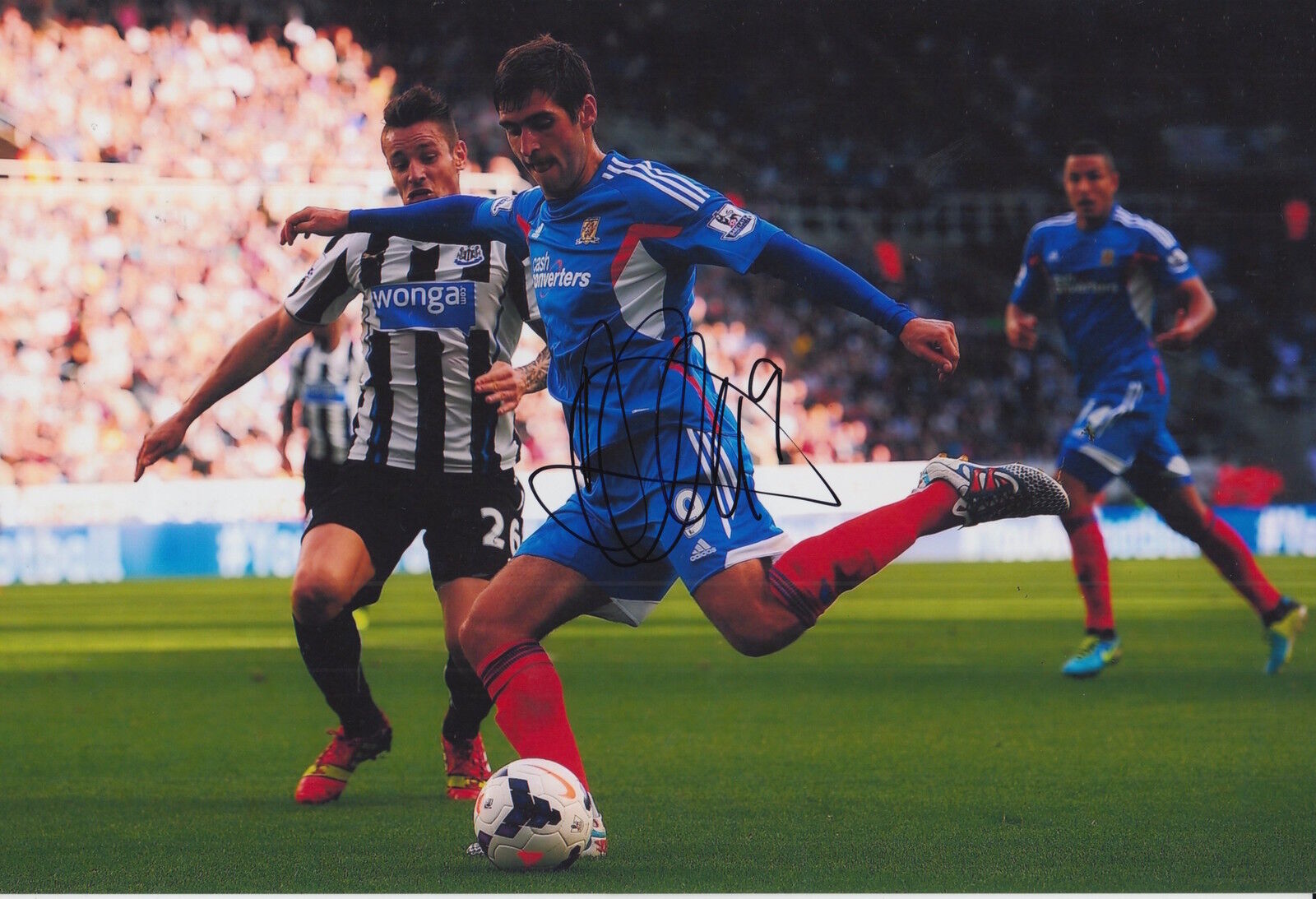 HULL CITY HAND SIGNED DANNY GRAHAM 12X8 Photo Poster painting.