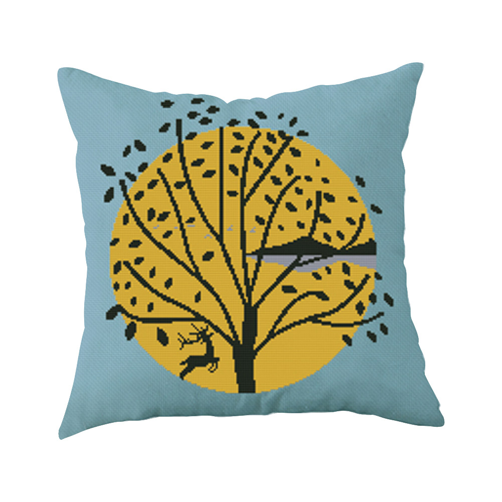 

Elk - 11CT Stamped Cross Stitch - Pillowcase, 501 Original