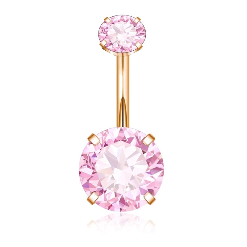 Puncture Jewelry  Belly Button Nail 5-piece Set Of  Belly Button Ring Europe And The United States New Belly Button