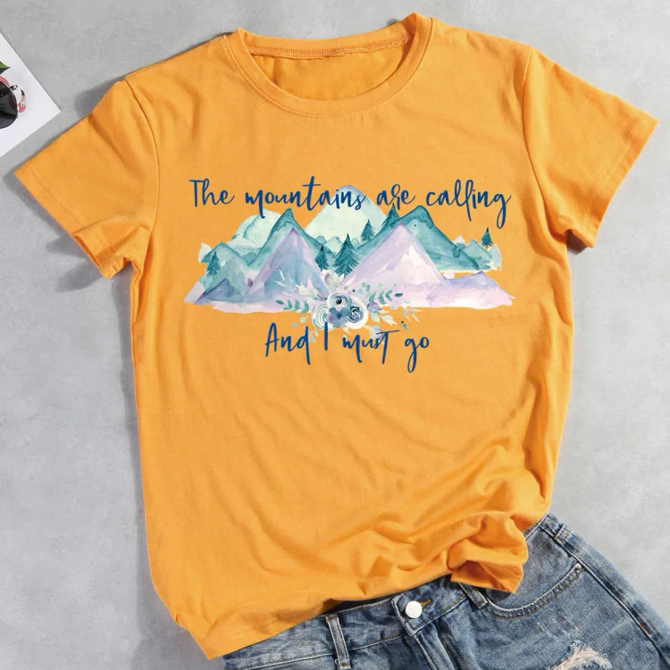 PSL- Mountains Are Calling T-shirt Tee -012157