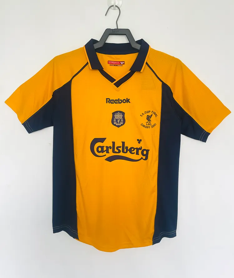 2000-01 Liverpool 2nd Away Retro Jersey