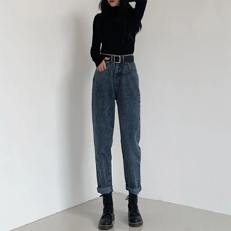 Toloer Toloer 2024 New Loose And Skinny Harren Radish Dad Pants-Outfit Ideas