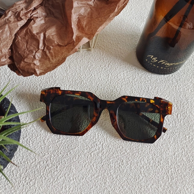 Casual Sweet Glasses Pc Resin Round Frame Square Oval Frame Full Frame Women’s Sunglasses