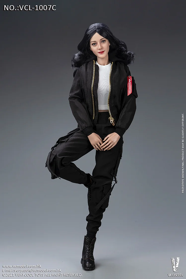 1/12 Scale Female Dolls Clothes Coat Jacket Fit 6'' Action Figure Body  Model - Action Figures - AliExpress