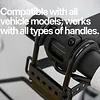Metal Bike Front Basket Detachable Bike Front Rack Carrier 33 LBS Capacity Luggage Panniers Bag Carrier Bracket with Straps for Outdoor Travel Cycling & Commute