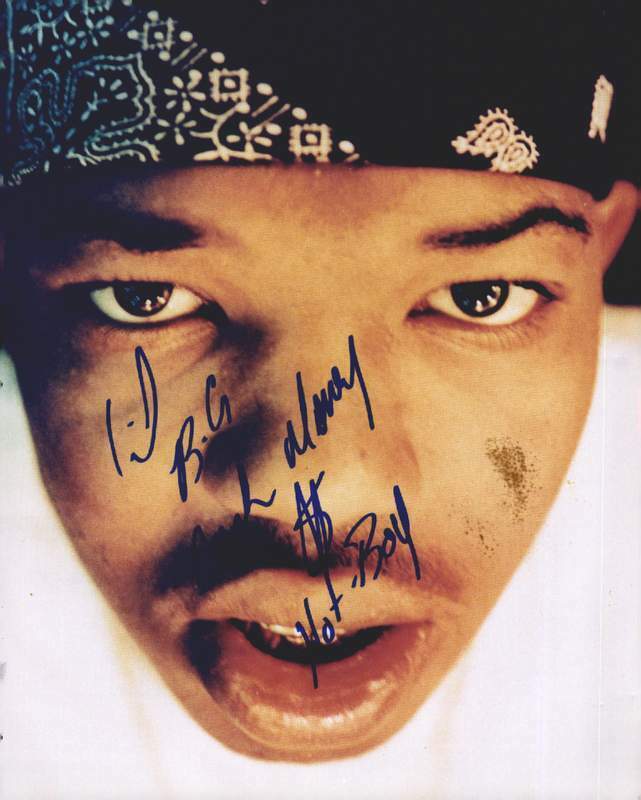 BG Gizzle B.G. authentic signed rap 8x10 Photo Poster painting W/Certificate Autographed 09