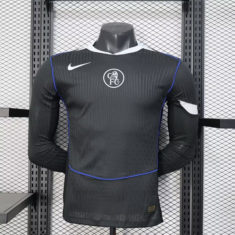 2025-26 Chelsea Second Away Match Long Sleeve - Player Version