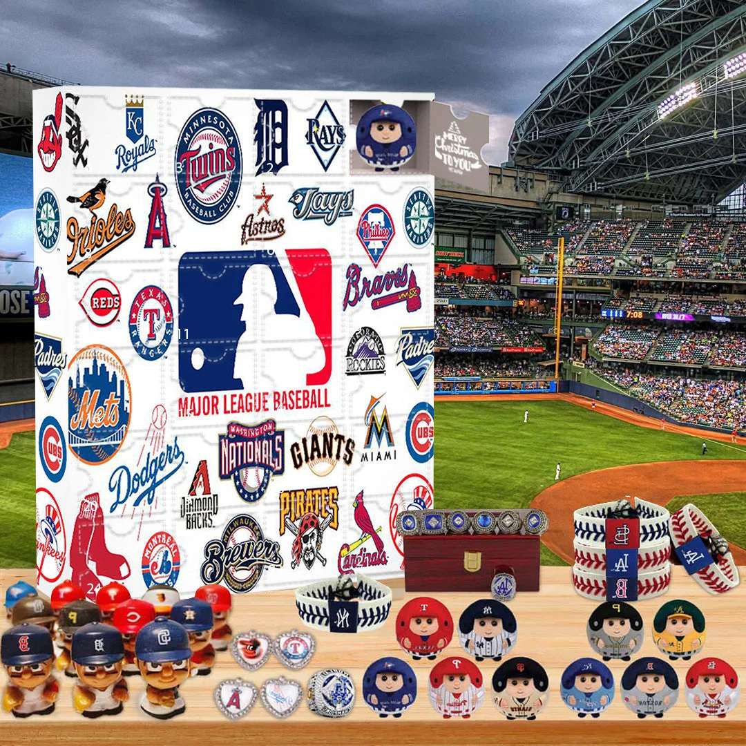 2023 MLB Advent Calendar The One With 24 Little Doors