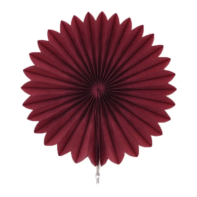 Decorative Wedding Party Paper Crafts 4 -12 Paper Fans DIY Hanging Tissue Paper Flower for Wedding Birthday Party Festival