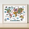 Animal World - 14CT Counted Cross Stitch - 40*53cm - Animal