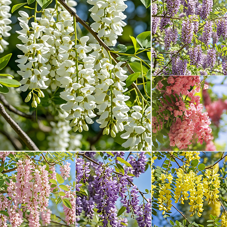 🌿Sophora Flower Seeds - Delicate Blooms for a Serene Spring Garden💛
