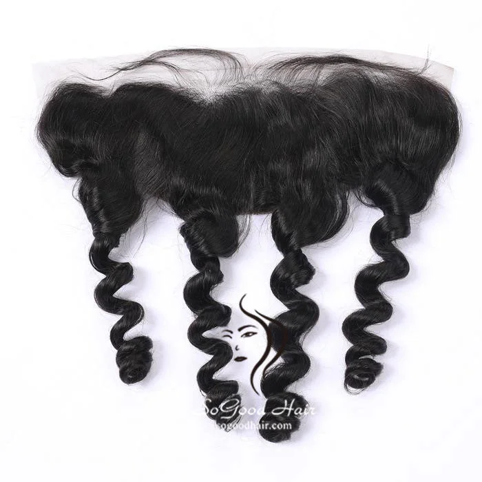 13x4 Tight Loose Wave Virgin Hair Lace Frontal