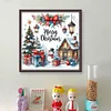 Christmas Cottage-14CT Stamped/Counted Cross Stitch 40*40cm/15.75*15.75in tapestrymarket
