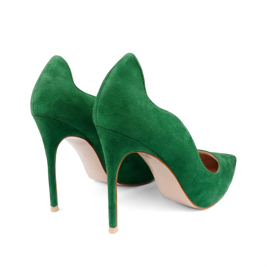 100mm Women's Party Wedding Dress Classic Shoes Fashion Edge Design Heels Stilettos-vocosishoes