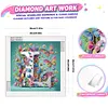 Butterfly Flower L 5D Partial Drill DIY Diamond Painting Kit 30*30cm