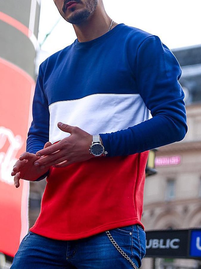 Men's Sports Long Sleeve Slim Top