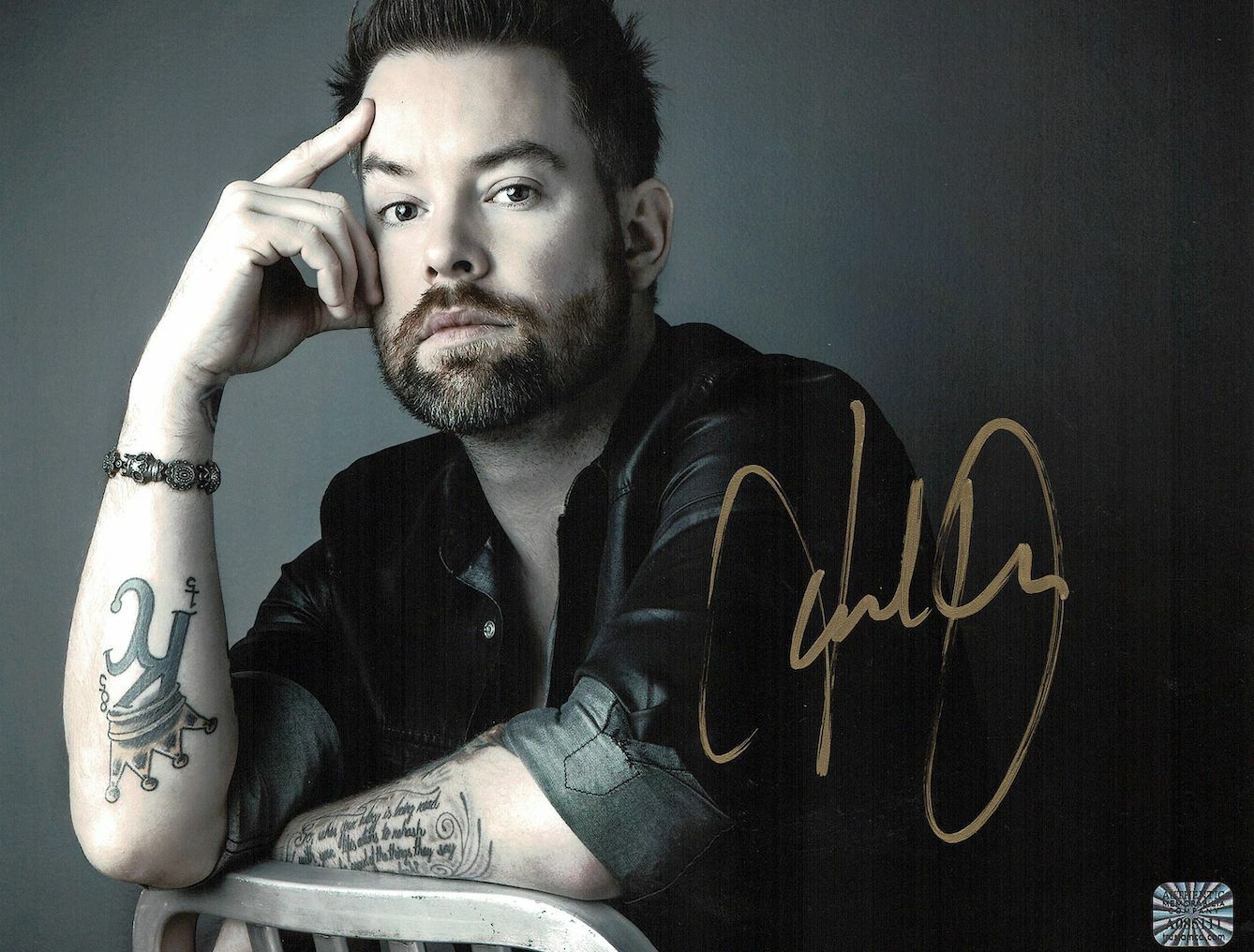 David Cook signed autographed 8x10 Photo Poster painting! AMCo! 9418