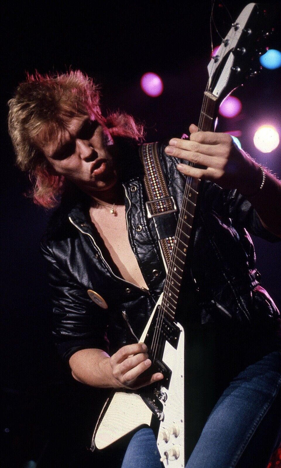 Guitar Legend MICHAEL SCHENKER 8x10 Photo Poster painting TOO COOL! UFO MSG ??