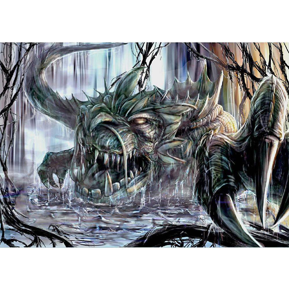 

Flood Dragon-Round Drill Diamond Painting-40*30CM, 501 Original