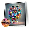 (Multi-Style) Disney Mickey Minnie-Full Round Diamond Painting 30*30cm