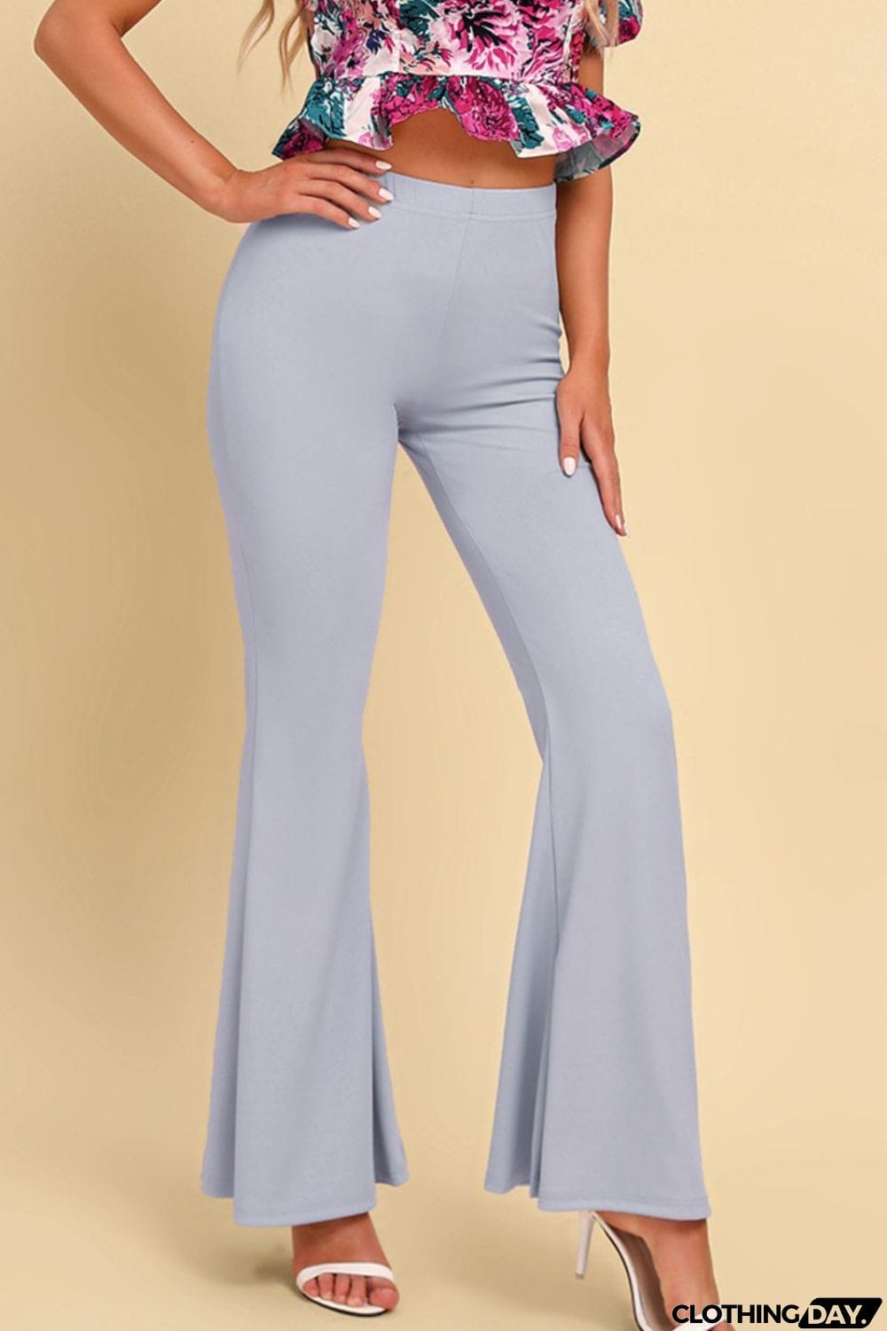 Pull On Flared Pants