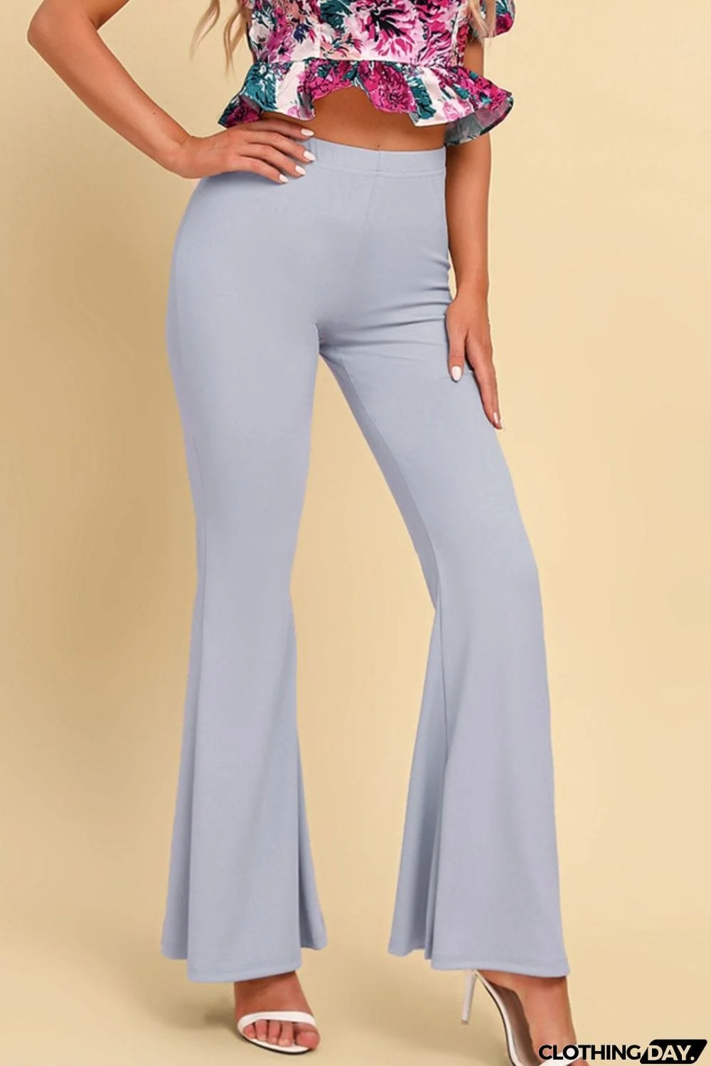 Pull On Flared Pants