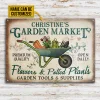 Personalized Garden Market Customized Classic Metal Signs