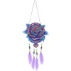 5D Diamond Painting Dream Light Catcher Wind Chimes Crystal Craft Pendant Kit