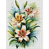 Lily-11CT Stamped Cross Stitch 30*40cm/11.81*15.75in