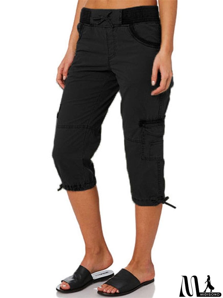 MidiSono - Women's Summer Breathable High Waist Thin Shorts