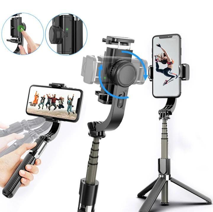 3D Smart Bluetooth Handheld Smooth Gimbal – Threads and Metal