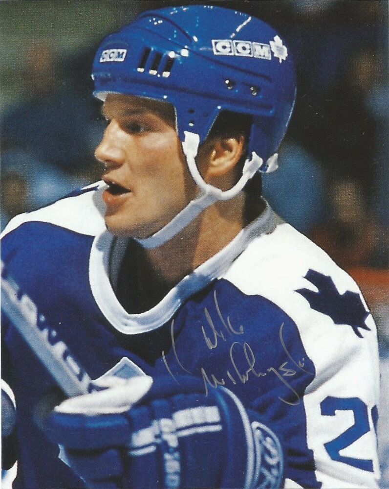 Toronto Maple Leafs Mike Krushelnyski Autographed Signed 8x10 Photo Poster painting COA