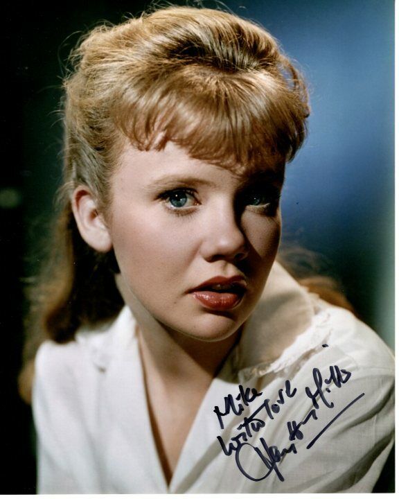 HAYLEY MILLS Autographed Signed POLLYANNA Photo Poster paintinggraph - To Mike