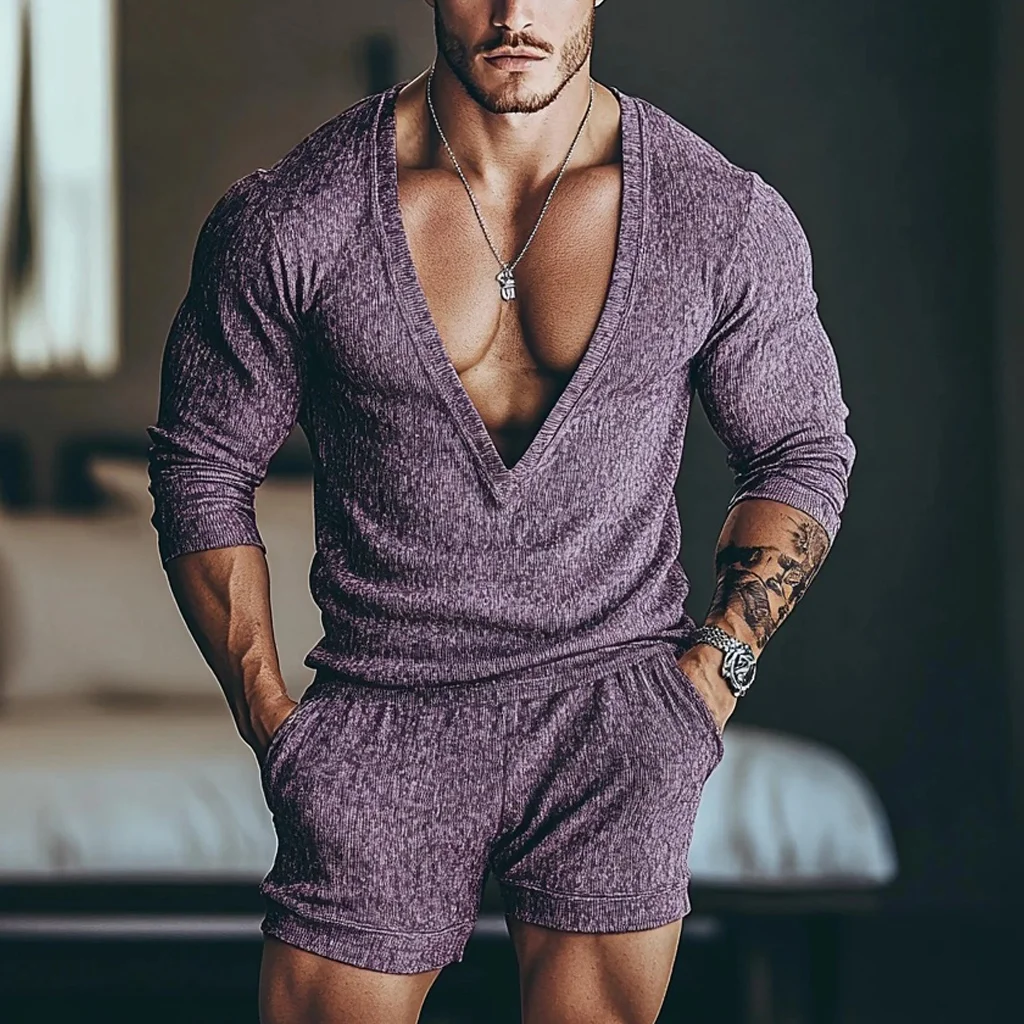 Men's Knitted Set-inspireuse