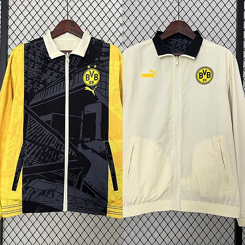24/25 Dortmund Reversible Windbreaker Football Shirt