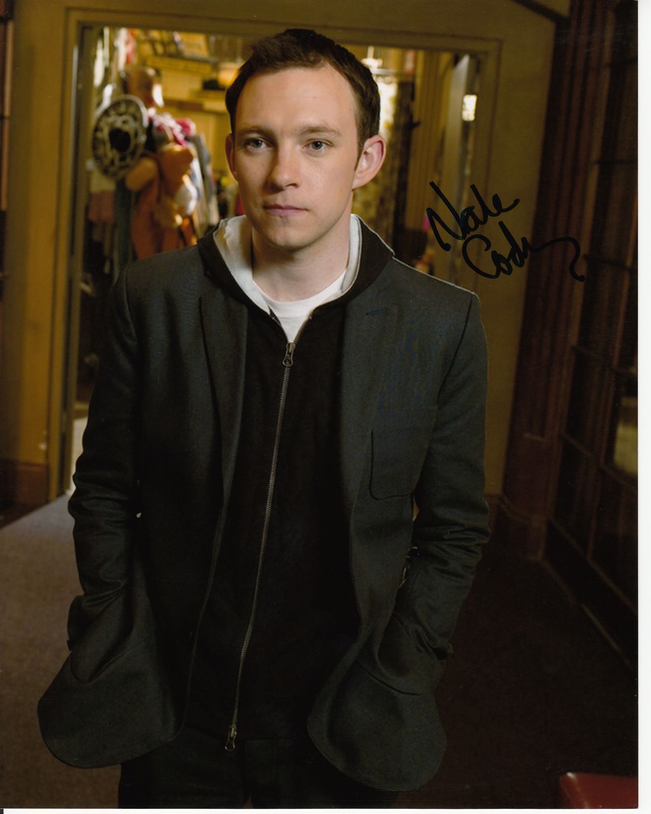 NATE CORDDRY hand-signed STUDIO 60 ON THE SUNSET STRIP 8x10 authentic w/ COA