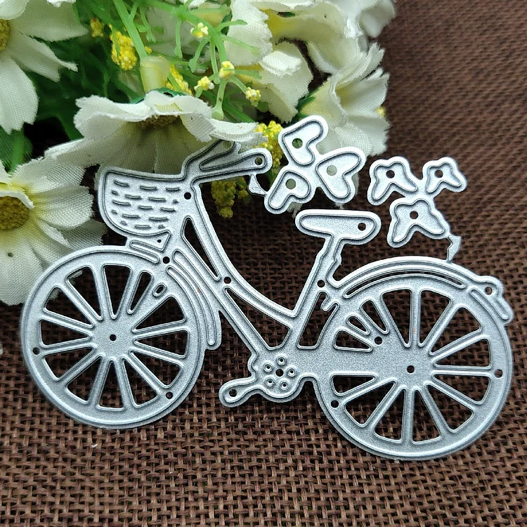 Metal Steel Bicycle Embossing Dies Cut Stencils DIY Scrapbooking Decorative Cutting Machine