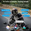 Motorcycle Helmet BT Headset Motorcycle Headphones Compatible with All Helmets