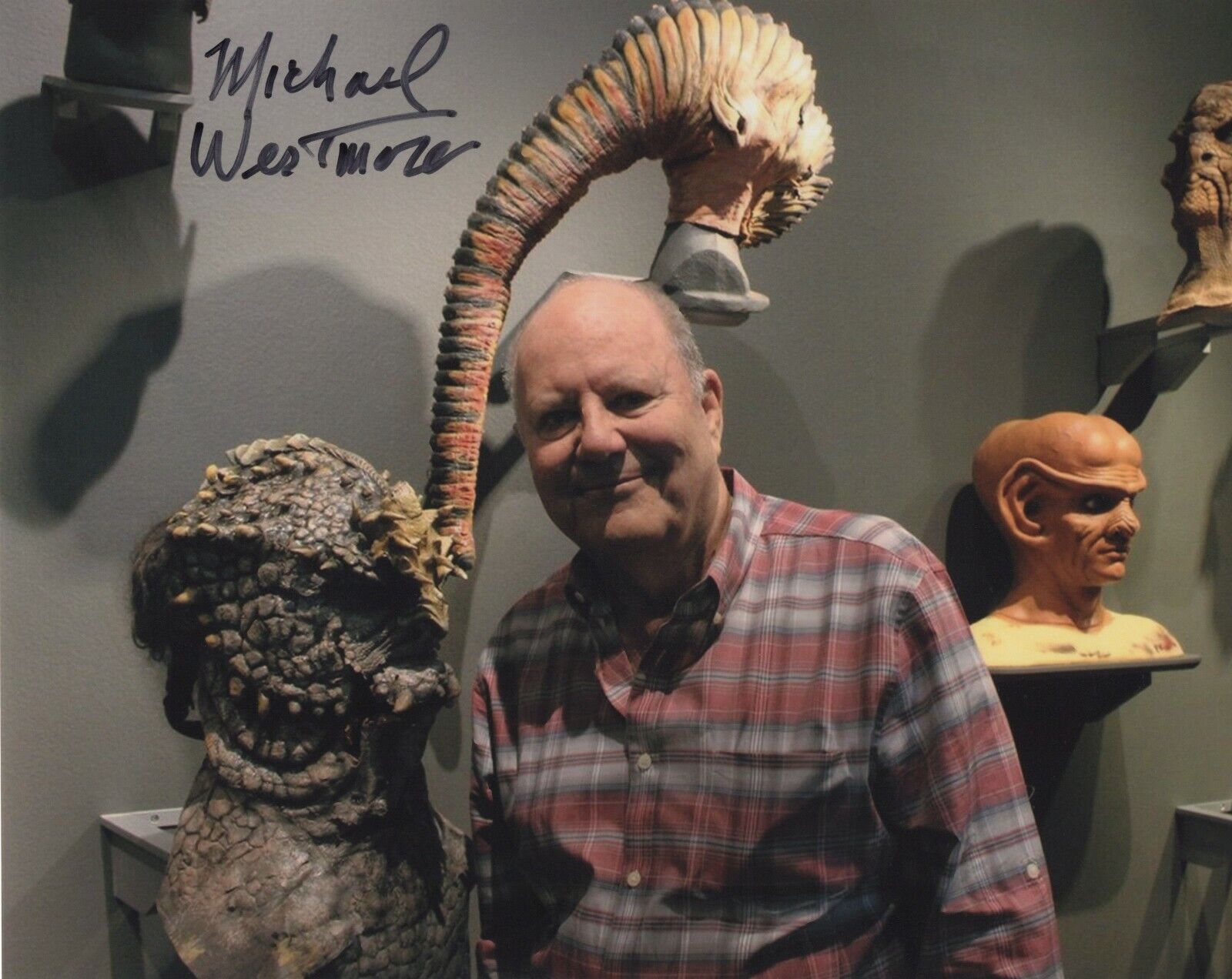 MICHAEL WESTMORE MAKEUP ARTIST SIGNED AUTOGRAPH 8X10 Photo Poster painting #2