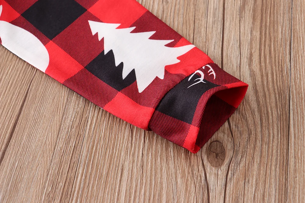 Christmas Elk Print Pajamas