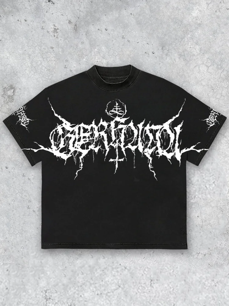 Black Metal Vintage Vintage 100% Pure Cotton T-shirt