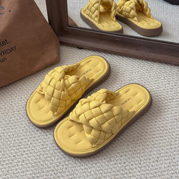 Shoes Slippers Casual Slipers Women Shale Female Beach Slides Luxury Soft Flat 2025 Sabot Scandals Fashion Shoes Summer Clogs Wo