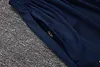 Joyfball 2025/2026 Atletico Madrid Half-Pull Training Suit Sapphire Blue Football Shirt 1:1 Thai Quality