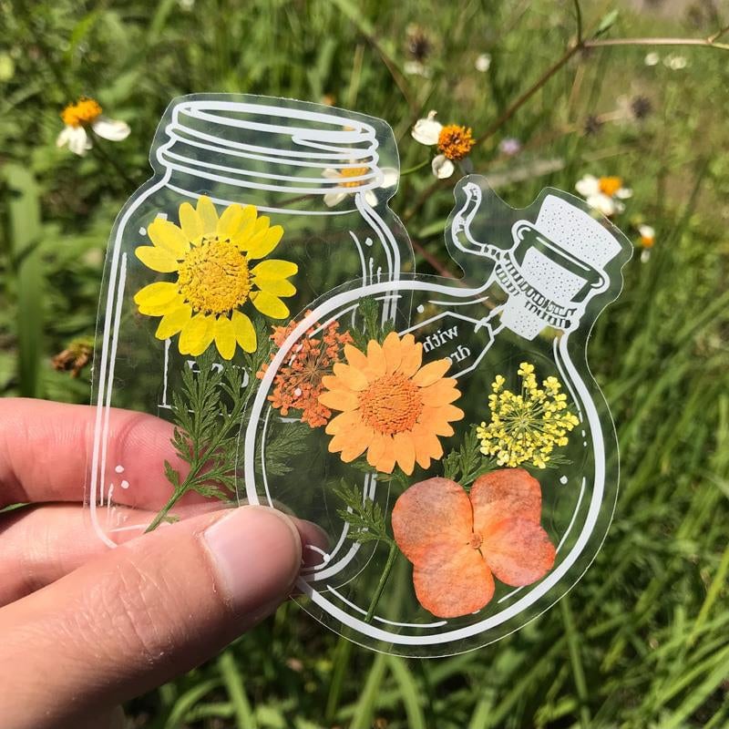 💃Best gift🎁Dried flower bookmark set