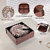 Diamond Painting Wooden Jeweled Horse 4 Slots Diamond Painting Storage Box for Adult Beginner